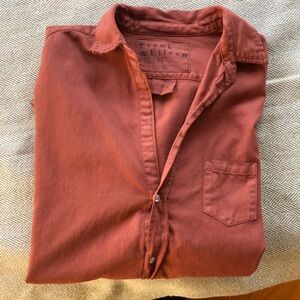 Frank & Eileen, Eileen denim shirt in Cloves size L